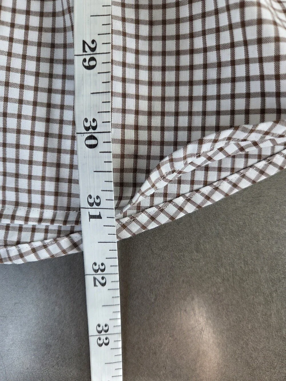 Polo Ralph Lauren Men's Classic Brown Plaid Twill Sport Shirt Size Medium NWT
